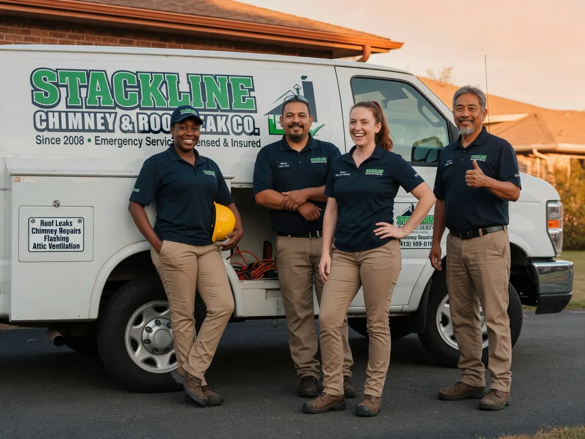 Chimney flashing repair company in Rockland, MA